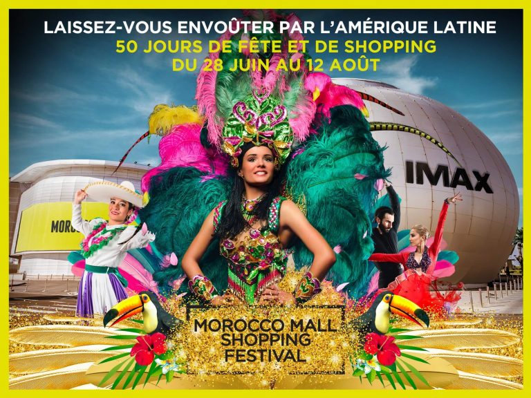 Morocco Mall Festival shopping