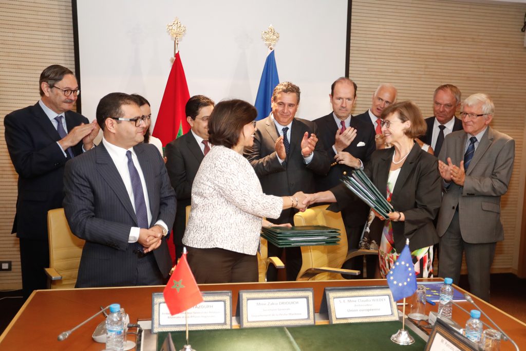 Maroc UE nouvel Accord de pêche paraphé