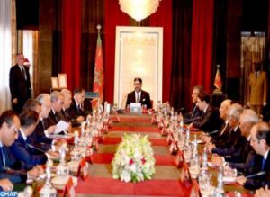 sm le roi preside un conseil des ministres m 4 0