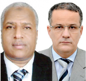 De G.àD. : H. Moukawim et E. Ben Ahmed