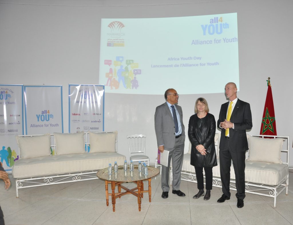 Alliance for YOUth jeunes cadi ayyad