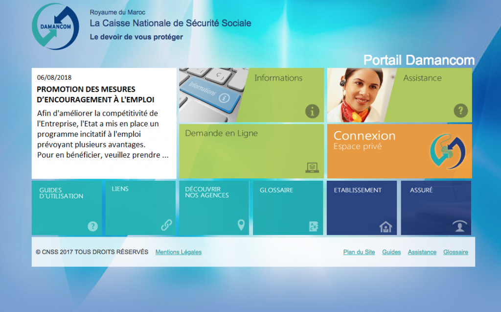 Damancom declaration de salaires