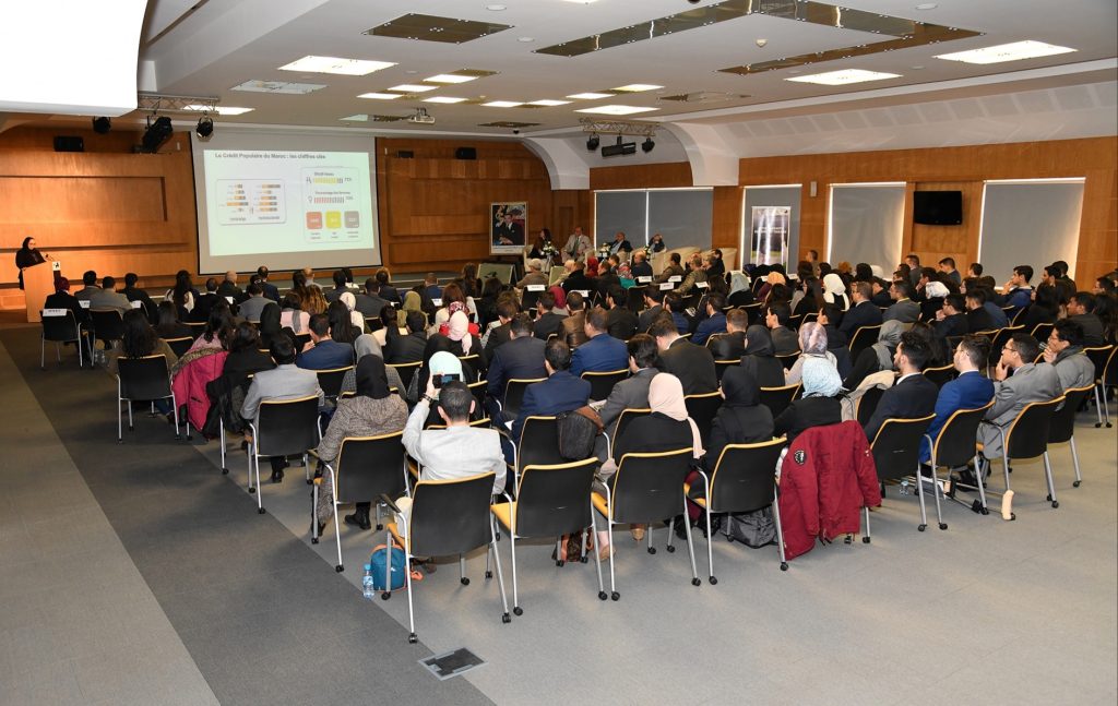 ceremonie de lancement au centre de formation de la banque populaire