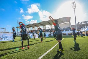 coupe scolaire centrale danone echauffements