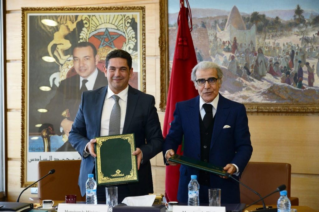 Said Amzazi et Abdellatif Jouahri