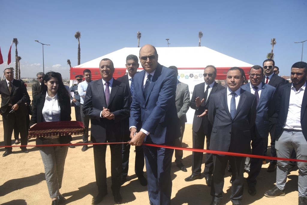 inauguration du parcours sportif de leco cite zenata