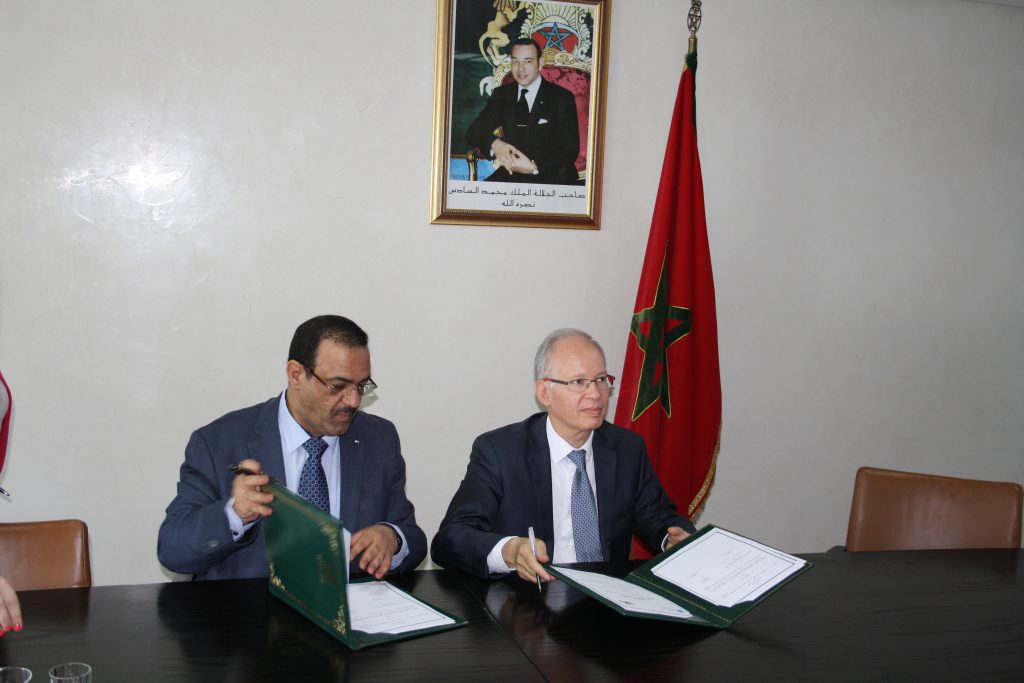 Signature d’un Mémorandum d’entente de lutte contre la Corruption au Maroc et en Palestine 1 memo