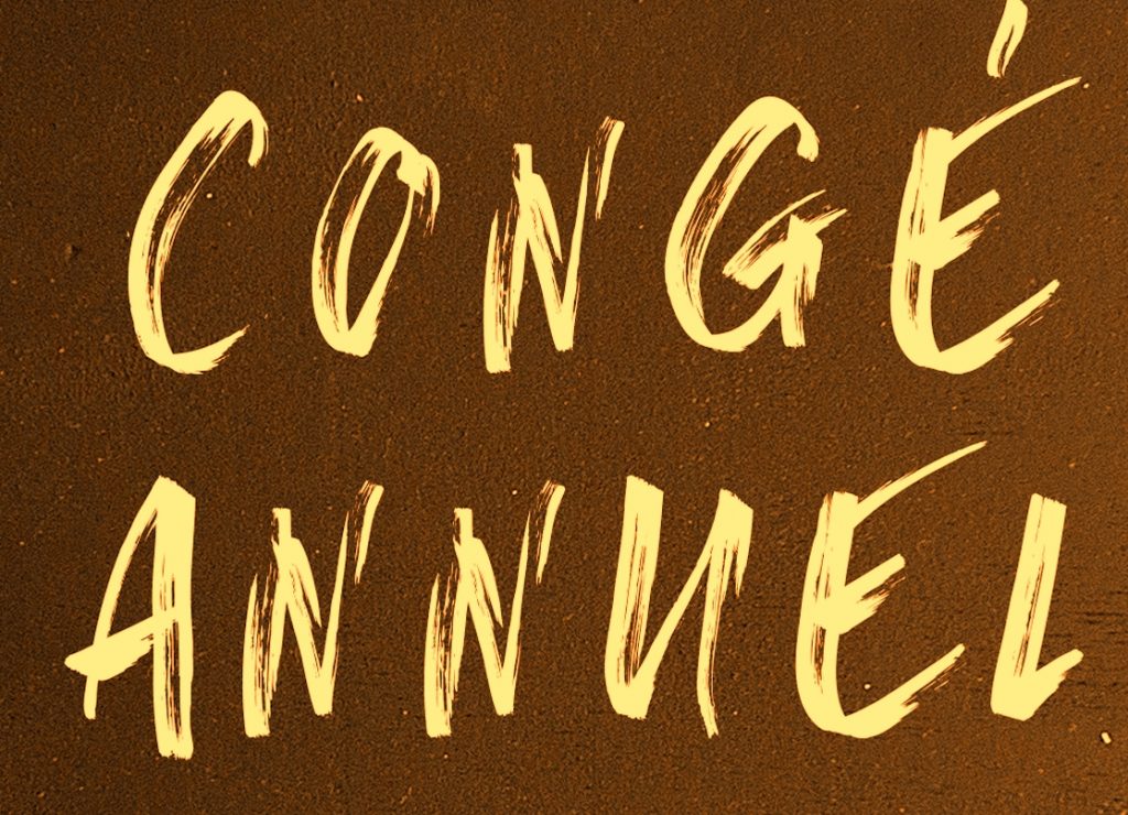 Congé annuel 1 congé annuel