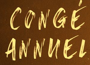 congé annuel