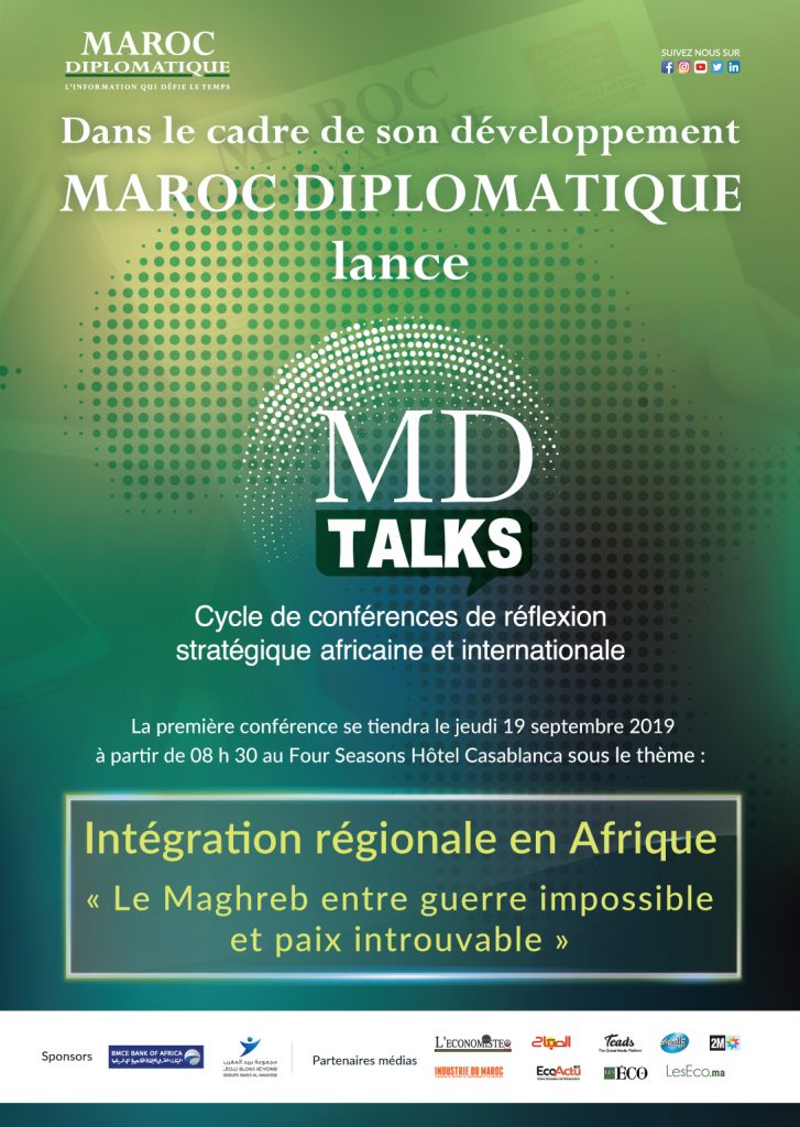 MD Talks : Maroc Diplomatique lance son cycle de conférences 1 MD Talks