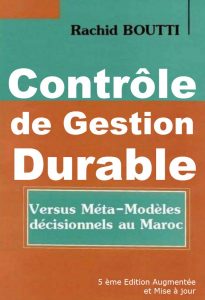 contrôle de gestion durable rachid boutti