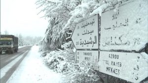 averse neige