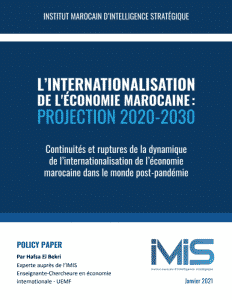 chaînes de valeurs mondiales maroc économie marocaine Hafsa El Bekri IMIS