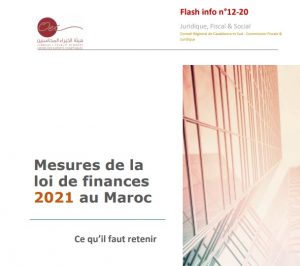 loi de finances 2021 OEC mesures