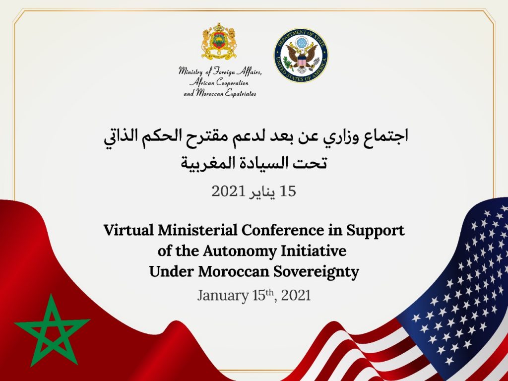 maroc états unis d'amérique sahara initiative d'autonomie