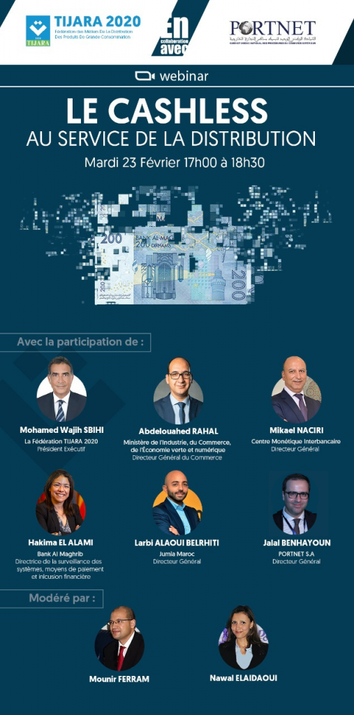 Paiements électroniques : le Cashless au service de la distribution 1 paiements électroniques tijara portnet CMI cashless