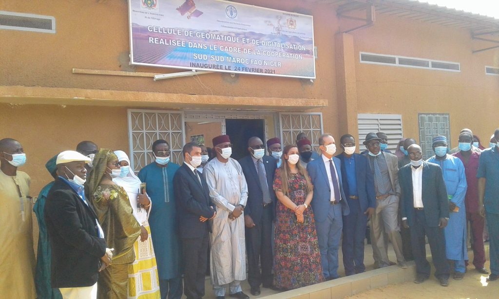 Maroc fao niger géomatique données agricoles