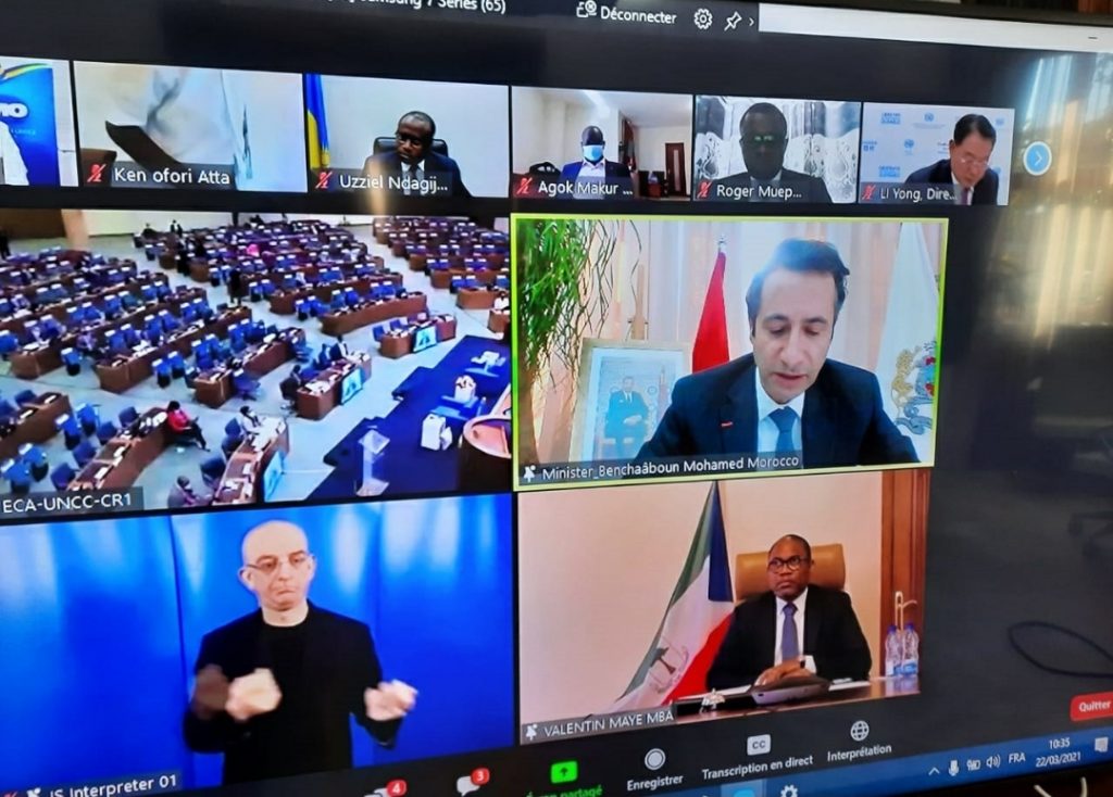 mohamed benchaaboun Conférence des ministres CEA coopération africaine