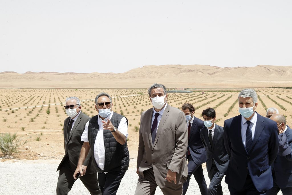 Aziz akhannouch développement agricole irrigation errachidia