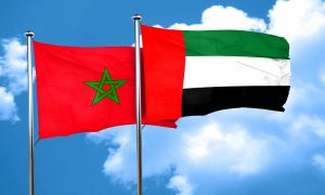 Maroc emirats drapeau