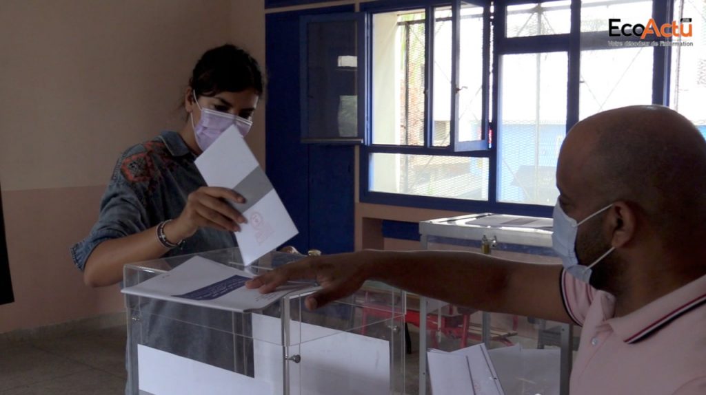 élections générales maroc taux de participation 17h