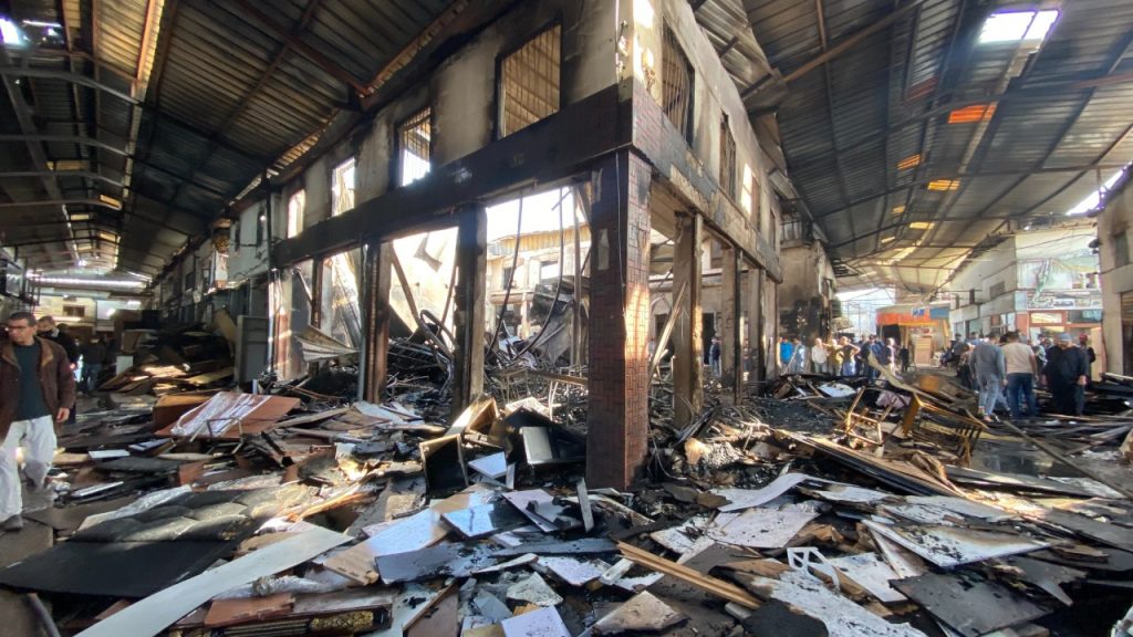 🎥 Plus de 20 commerces du marché Koréa à Casablanca réduits en cendres 1 koréa incendie marché koréa incendie