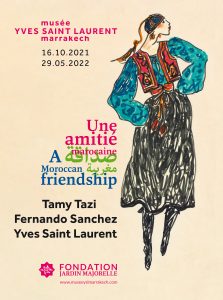 musée yves saint laurent Exposition Une amitié marocaine