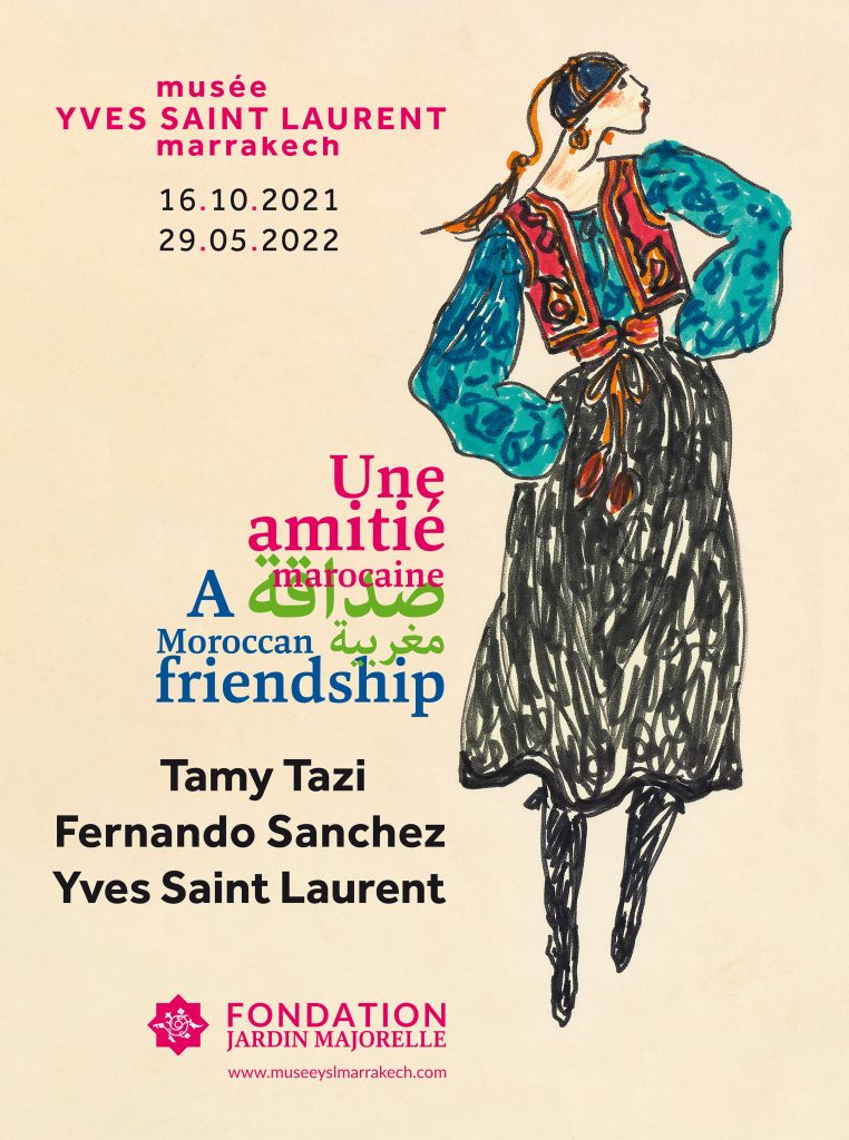 musée yves saint laurent Exposition Une amitié marocaine