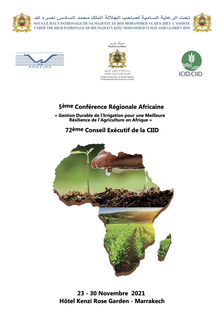 Agriculture 5ème Conférence régionale africaine de la CIID