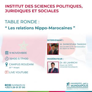 ispjs mundiapolis japon raltions nippo-marocaines