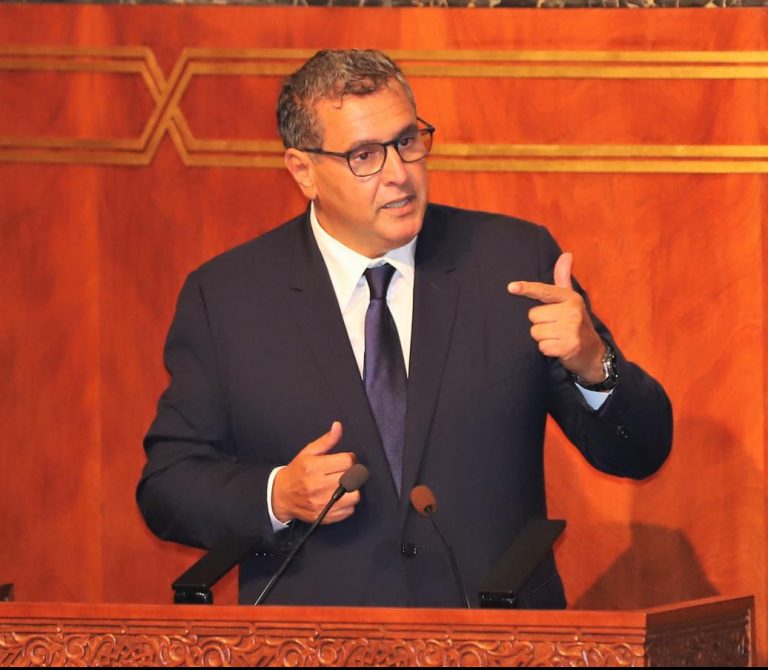 Akhannouch emploi note de cadrage PLF2023 éducation nationale