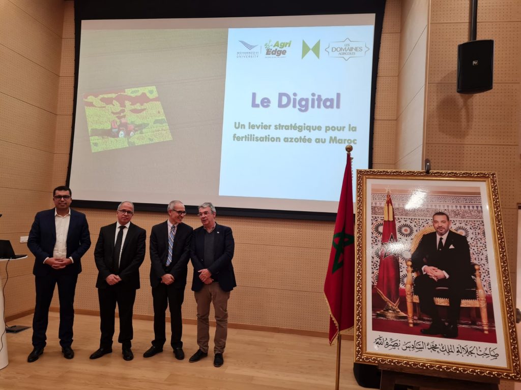 Production du blé au Maroc AgriEdge développe le N-IndeX