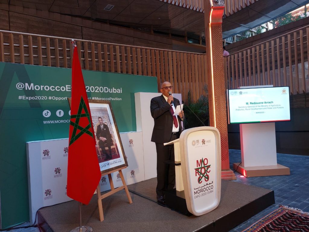 Expo 2020 Dubai : organisation d’une journée agricole au sein du pavillon marocain 1 Expo 2020 Dubai