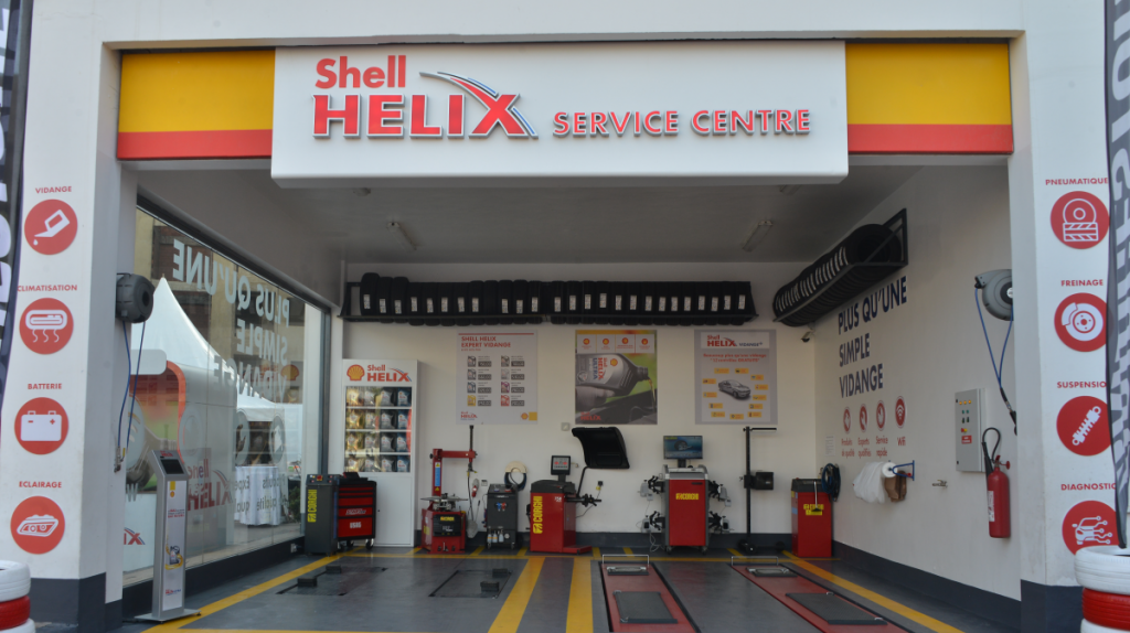 Vivo Energy shell helix service centre