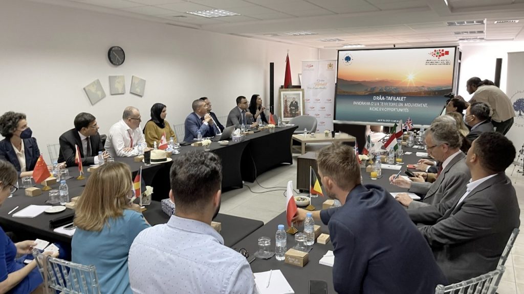Territoires du Maroc al mountada l’investissement Drâa-Tafilalet
