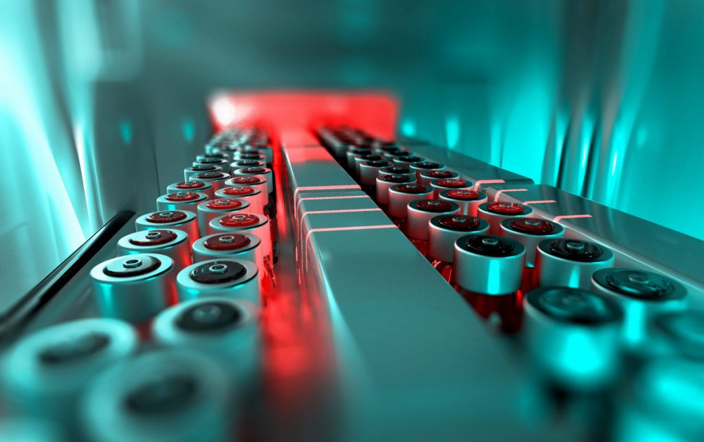 Pharmaceutical industry production line investing in innovation