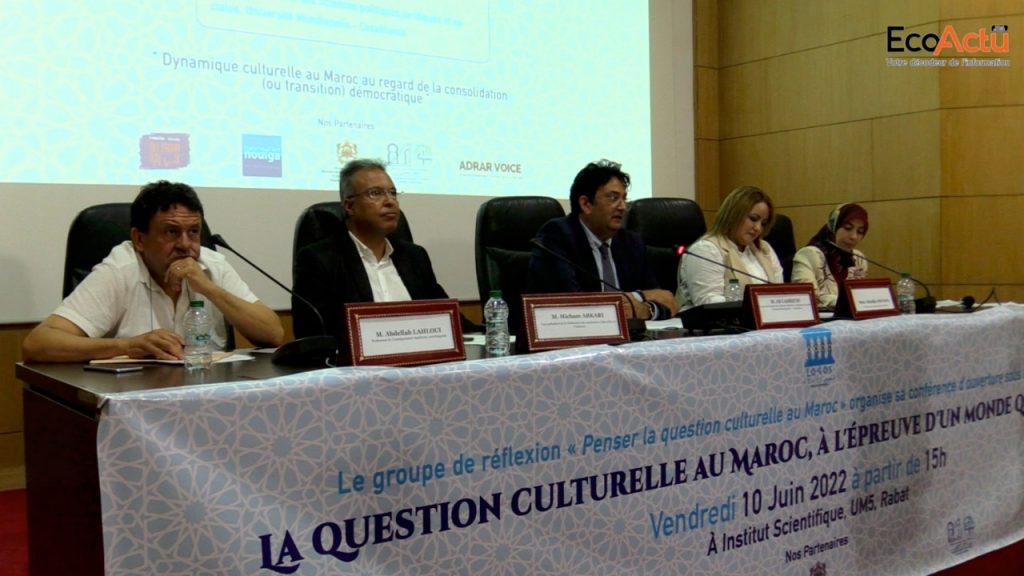 la question culturelle au maroc groupe de réflexion logos