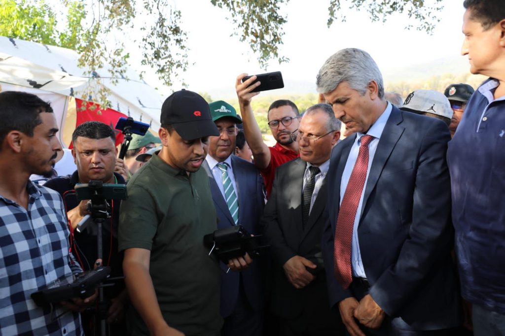 Province de Larache : Mohammed Sadiki visite les communes touchées par les feux de forêt 1 province de larache mohammed saddiki