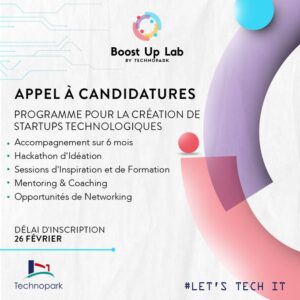 technopark projet boost up lab