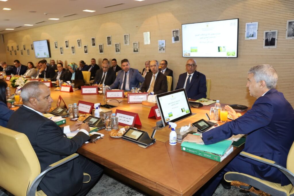 1ère session du CA de l’ORMVA du Haouz au titre de 2022 1 omrvah haouz