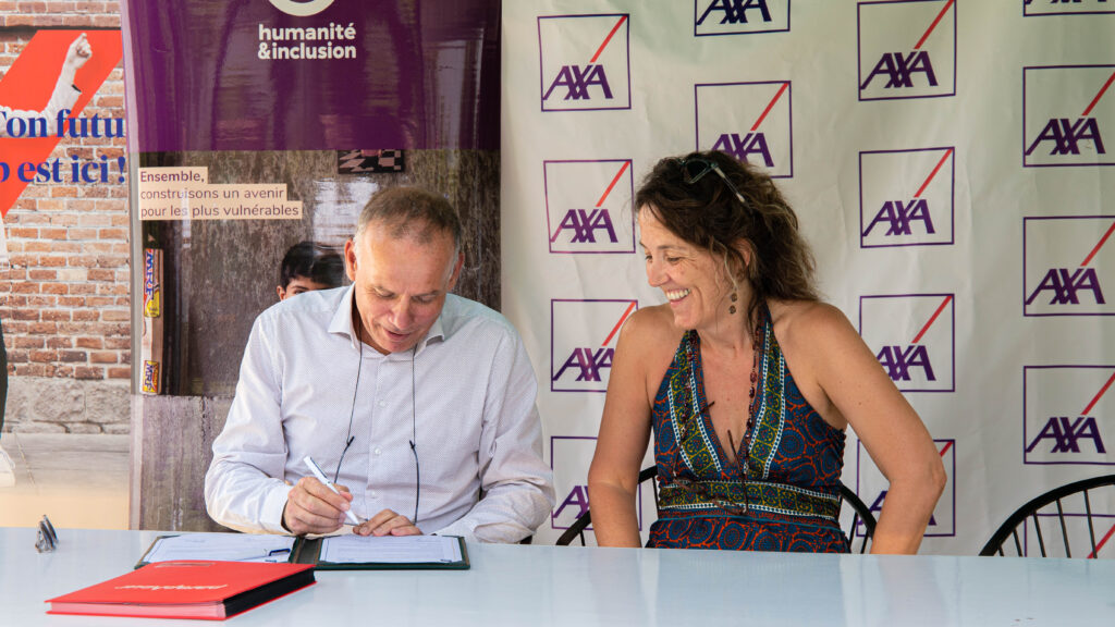 Inclusion et employabilité : AXA Services Maroc signe un partenariat avec Handicap International 1 Axa