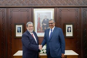 akhannouch Ralph Everad Gonsalves, Premier ministre de Saint Vincent et les Grenadines