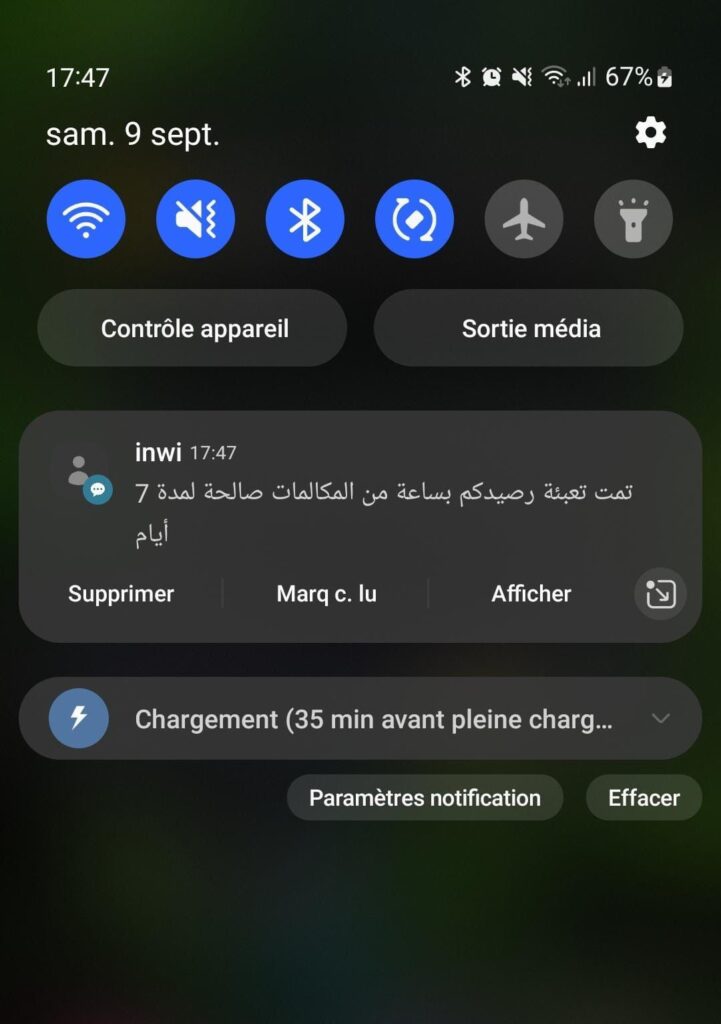 télécoms zones sinistrées séisme d'électricité Haouz