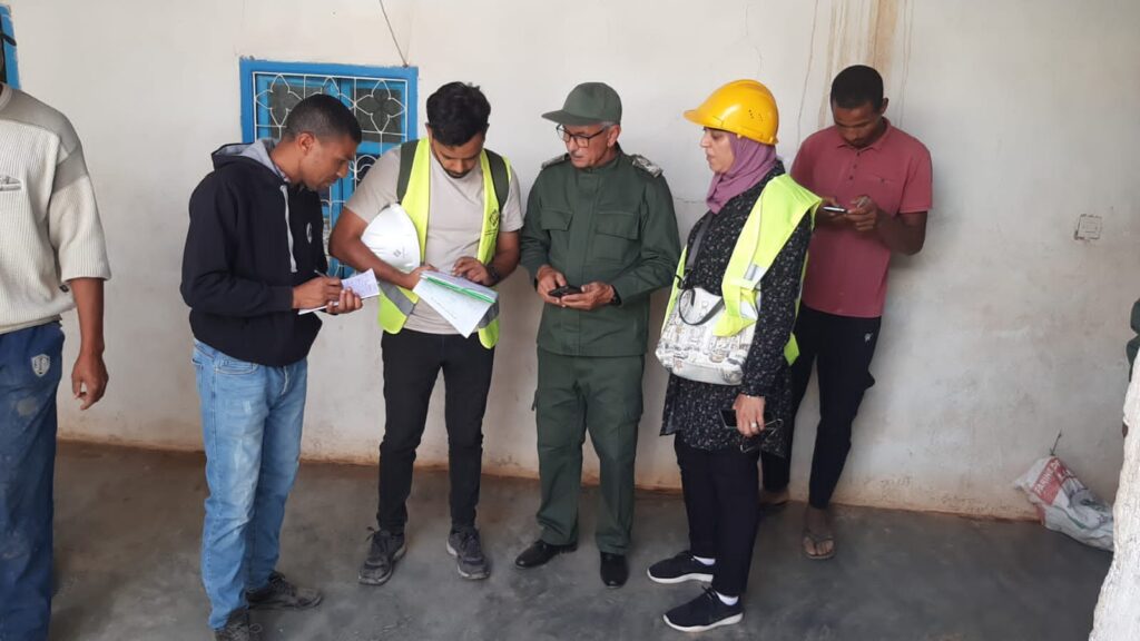 reconstruction al Haouz