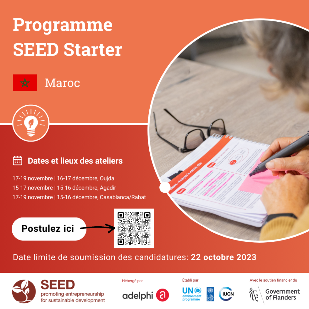 SEED Starter 2023 au Maroc