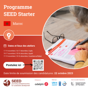 SEED Starter 2023 au Maroc