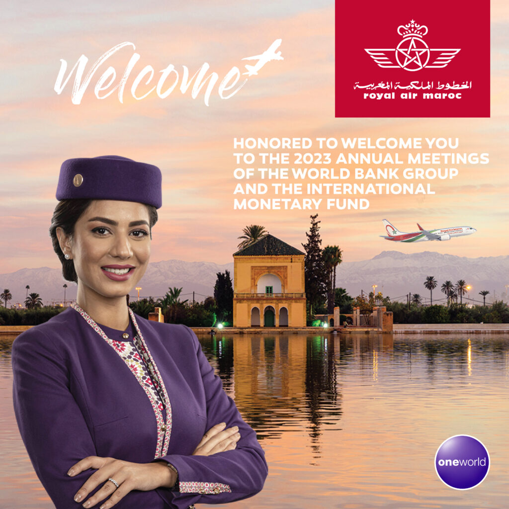 Royal air maroc assemblées annuelles FMI/BM