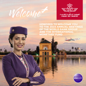 Royal air maroc assemblées annuelles FMI/BM
