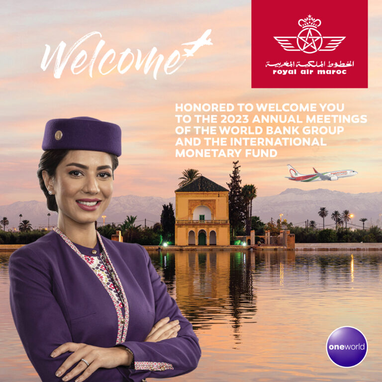 Royal air maroc assemblées annuelles FMI/BM