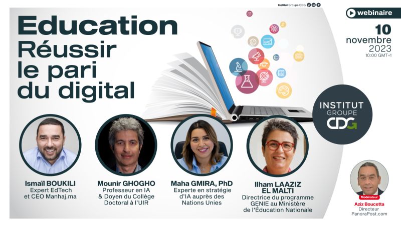 Institut Groupe CDG : l'enjeu de l’intégration du numérique dans l’éducation 1 institut cdg éducation